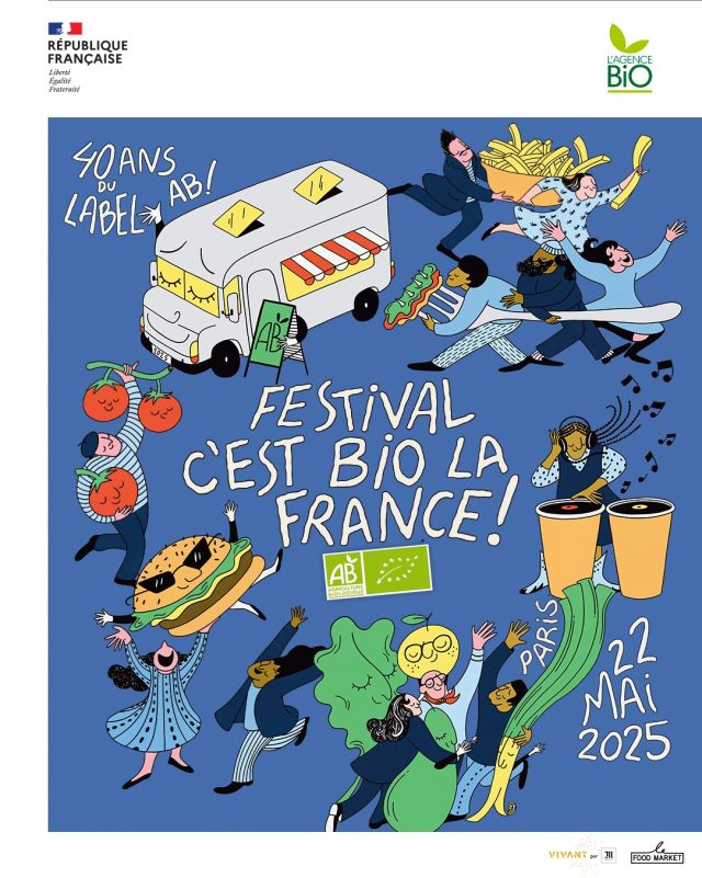 🎂 On a pas tous les jours 40 ans…

🐝 En 1985, pionnière, la loi agricole française officialisait le label AB pour Agriculture Biologique, pour la plus grande joie des abeilles et des nappes phréatiques…

🐛🐜🐌🦗 Ce jeudi 22 mai, journée mondiale de la biodiversité, et coup d’envoi du Printemps Bio, célébrons ensemble ce moment historique pour l’agriculture d’intérêt général par excellence : l’agriculture biologique.

C’est bio la France ! Et gourmand. Et joyeux. Et en plein air.

😋🎚️ Des artisans bio et des chef⸱fes passionnés réunis, au rythme des DJs @baccusdj et @iamdjfalcon, parce que le bio, c’est aussi se régaler.

📍 Où ? Sur le parvis du Groupe @lemondefr – 67 avenue Pierre Mendès France 75013 Paris à Gare d’Austerlitz

📆 Quand ? Rendez-vous le jeudi 22 mai 2025 de 18h à minuit

👉 Les places sont limitées, réservez vite la vôtre sur le lien en bio.

#TransitionAgricole #TransitionAlimentaire #EquipedeFrancedubio #Bio