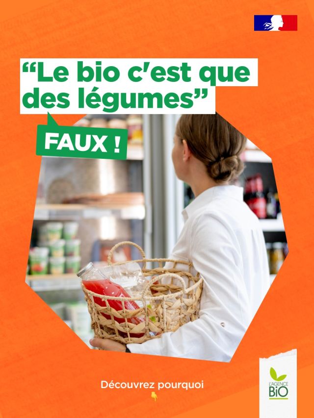 “Le bio, c’est que des légumes” FAUX.

Le bio, ce n’est pas que des produits bruts. C’est aussi des produits transformés : plats cuisinés, viande, soupes, biscuits… En 2024, 5 217 entreprises transforment des produits bio en France.

👉 Ils sont encadrés par un cahier des charges strict, garantissant leur qualité, leur traçabilité et leur conformité aux exigences de l’agriculture biologique.

Pour être certifiés bio, les produits transformés bio doivent contenir au minimum 95 % d’ingrédients agricoles bio, hors eau, sel, ferments ou additifs autorisés. Ces derniers sont rigoureusement limités et encadrés.

Chaque étape, de la transformation à l’étiquetage, respecte des règles précises : pas d’arômes artificiels, pas d’additifs de synthèse non autorisés, pas d’OGM, pas d’irradiation. Même les emballages et le nettoyage des lignes de production doivent répondre à des critères bio.

#CuisinonsPlusBio #EnjoyItsFromEurope #AgricultureBiologique #BioReflexe #JeMetsPlusDeBioDansMonResto #EquipedeFrancedubio